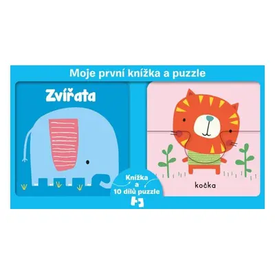 Moje první knížka a puzzle Zvířata