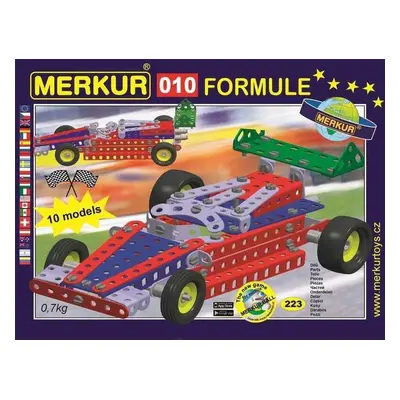 Merkur 010 Formule 223 dílů, 10 modelů