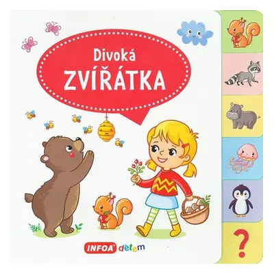 Divoká zvířátka - Velká knížka se záložkami - Jana Navrátilová