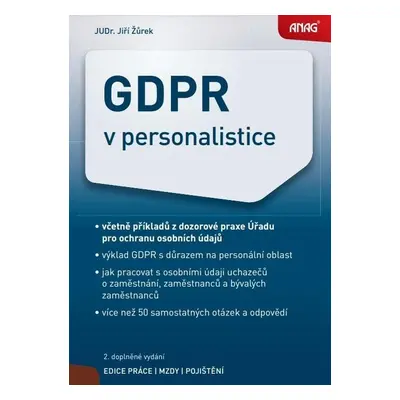 GDPR v personalistice, 2. vydání - Jiří Žůrek