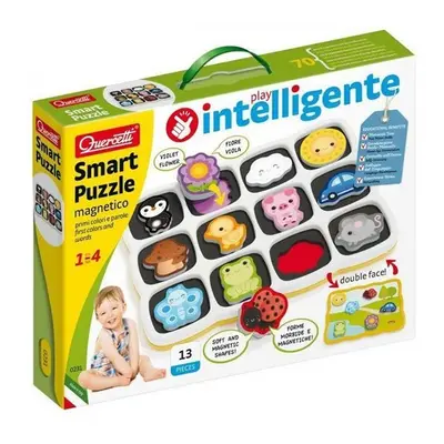 Smart Puzzle magnetico first colors and words - magnetická skládačka