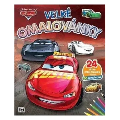 Auta - Velké omalovánky