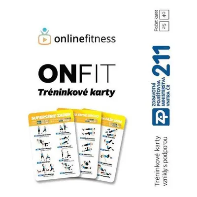 ONFIT Tréninkové karty - 25 karet