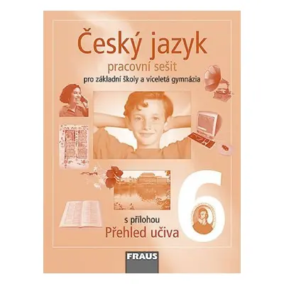 Český jazyk 6 pro ZŠ a víceletá gymnázia - Pracovní sešit - kolektiv autorů