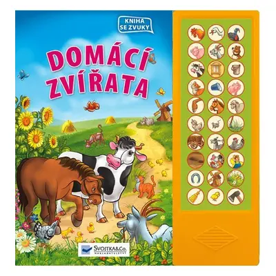 Domácí zvířata – kniha se zvuky