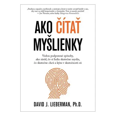 Ako čítať myšlienky - David J. Lieberman