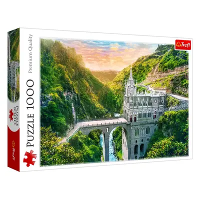 Trefl Puzzle Svatyně Las Lajas, Kolumbie 1000 dílků - Trefl