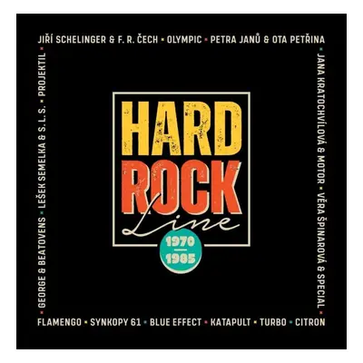 Hard Rock Line 1970-1985 - 2 CD - Jiří Schelinger