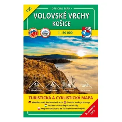 Volovské vrchy Košice 1:50 000