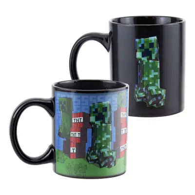 Hrnek Minecraft Creeper 300 ml, měnící - EPEE