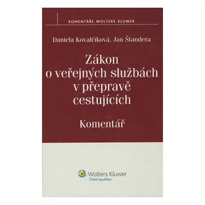 Zákon o veřejných službách v přepravě cestujících - Daniela Kovalčíková