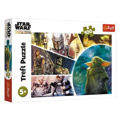 Trefl Puzzle Star Wars - The Mandalorian: Baby Yoda / 100 dílků