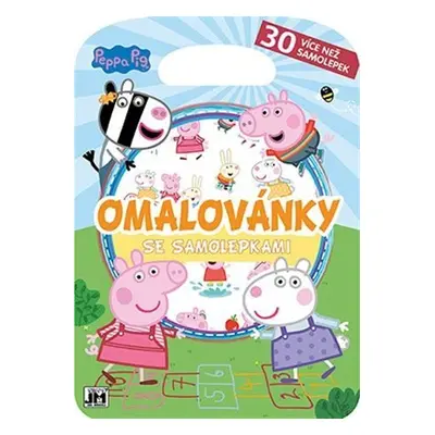 Peppa Pig - Omalovánky se samolepkami