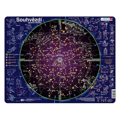 Puzzle MAXI - Souhvězdí/70 dílků - Larsen