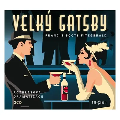 Velký Gatsby - 2 CDmp3 - Francis Scott Fitzgerald