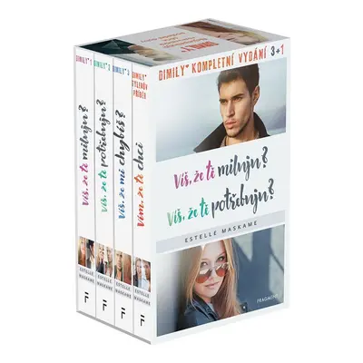 Víš, že… DIMILY 1.-4. díl – box - Estelle Maskame