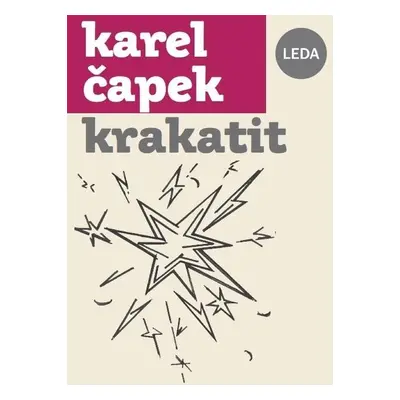 Krakatit, 1. vydání - Karel Čapek