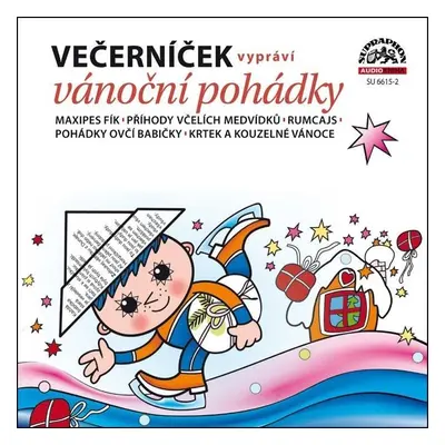 Večerníček vypráví vánoční pohádky - CD - Josef Dvořák