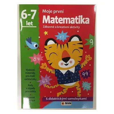 Moje první matematika 6-7 let - s didaktickými samolepkami