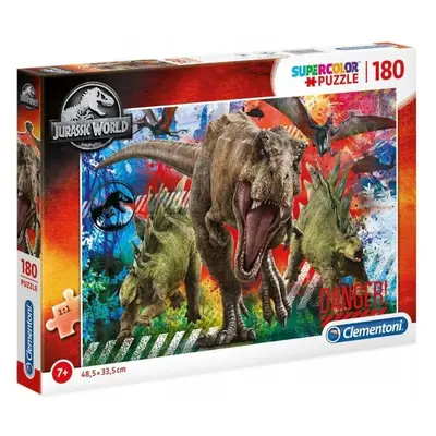 Clementoni Puzzle - Jurassic world 180 dílků - Clementoni