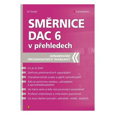 Směrnice DAC 6 v přehledech - Oznamování přeshraničních transakcí - Jiří Dušek