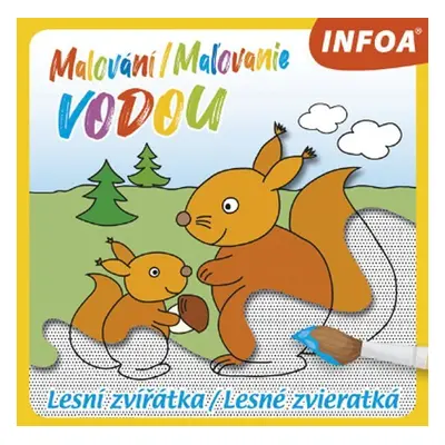 Malování / Maľovanie vodou - Lesní zvířátka / Lesné zvieratká