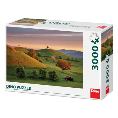 Puzzle Pohádkový východ slunce 3000 dílků - Dino