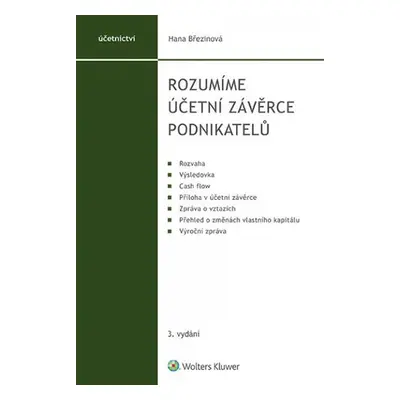 Rozumíme účetní závěrce podnikatelů, 3. vydání - Hana Březinová