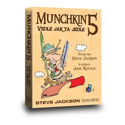 Munchkin 5/Vedle jak ta jedle - Karetní hra - rozšíření