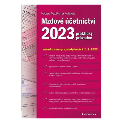 Mzdové účetnictví 2023 - praktický průvodce - Václav Vybíhal