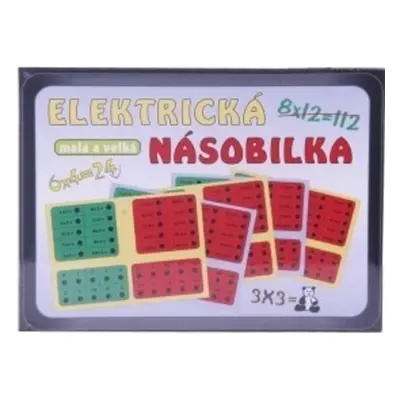 Elektrická násobilka - společenská hra na baterie