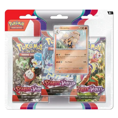 Pokémon TCG: Scarlet & Violet 01 - 3 Blister Booster