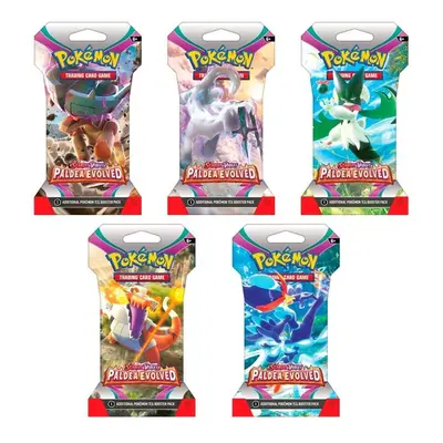 Pokémon TCG: Scarlet & Violet 02 Paldea Evolved - 1 Blister Booster