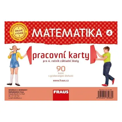 Matematika 4 - Pracovní karty pro 4. ročník ZŠ