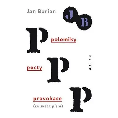 Polemiky, pocty, provokace (ze světa písní) - Jan Burian