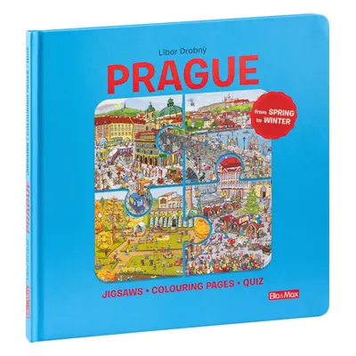 PRAGUE - Puzzles, Colouring, Quizzes - Libor Drobný