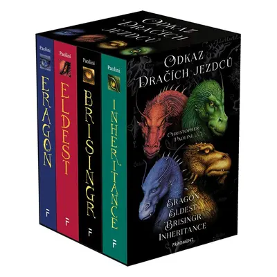 Odkaz Dračích jezdců BOX 1-4, 3. vydání - Christopher Paolini