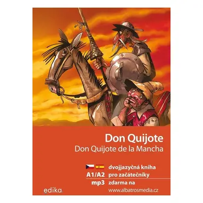 Don Quijote de la Mancha A1/A2 + mp3 zdarma, 2. vydání - Miguel de Cervantes Saavedra