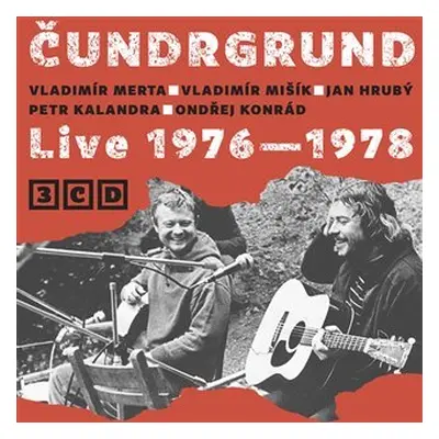 Live 1976-1978 - CD (Vladimír Merta, Vladimír Mišík, Jan Hrubý, Petr Kalandra, Ondřej Konrád) - 