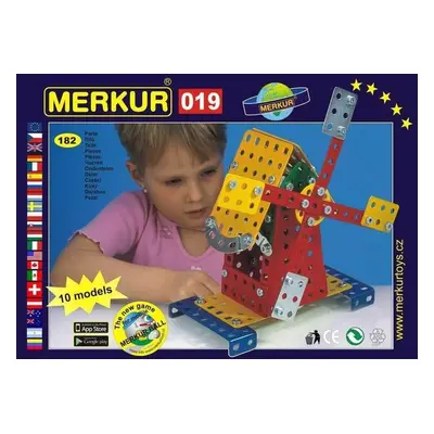 Merkur 019 Mlýn 182 dílů, 10 modelů