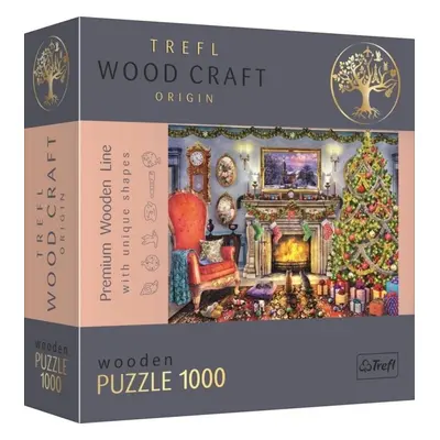 Trefl Wood Craft Origin Puzzle U krbu 1000 dílků - dřevěné