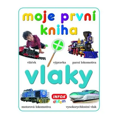 Moje první kniha - Vlaky - Kolektiv autorú