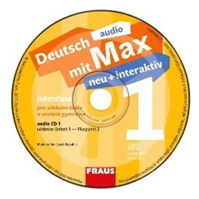 Deutsch mit Max neu + interaktiv 1 - 2 CD - kolektiv autorů