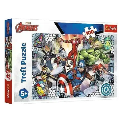 Trefl Puzzle Slavní Avengers 100 dílků