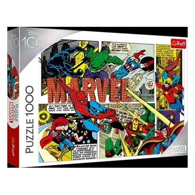 Trefl Puzzle Disney 100 let: Neporazitelní Avengers 1000 dílků