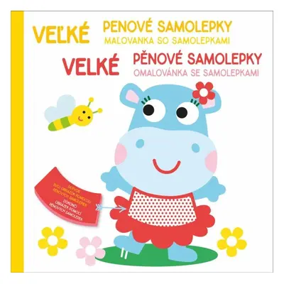 Velké pěnové samolepky - Hroch