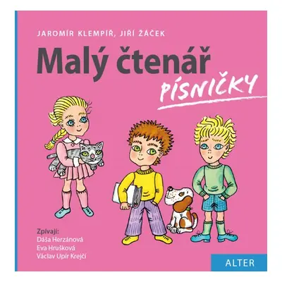 Písničky Malý čtenář - Václav Krejčí; Eva Hrušková; Dagmar Herzánová