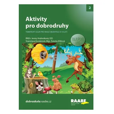 Aktivity pro dobrodruhy - Tajuplný les - Jenny Andresková