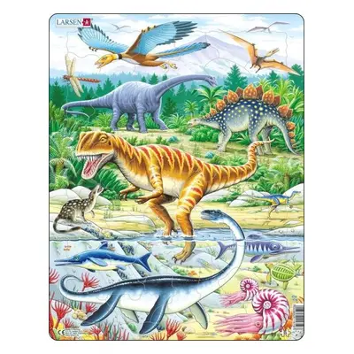 Puzzle MAXI - Dinosauři/35 dílků