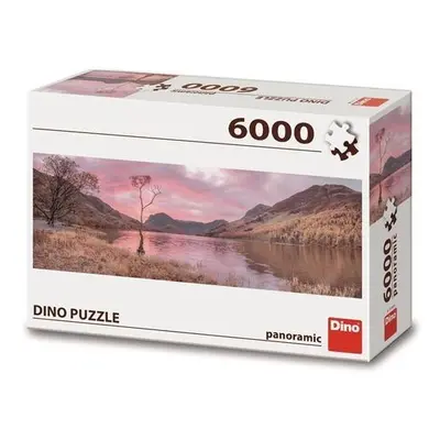 Puzzle Jezero v horách - 6000 dílků